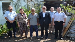 Bayındır Kaymakamı Murat Mete'den gazilere vefa ziyareti