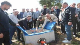 Beldağ köyüne basınçlı sulama tesisi
