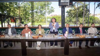 Belediye Başkan Vekili Terekeci Özkan, zabıta personelleriyle bir araya geldi