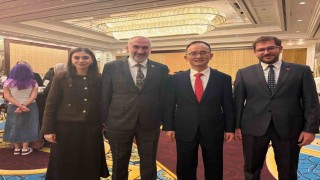 Beşer, Çin'in Ankara Büyükelçiliği resepsiyonuna katıldı