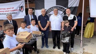 Beşiktaştan Lüleburgazda 50 öğrenciye eğitim desteği
