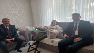 Beyşehirde evde eğitim gören öğrenciler unutulmadı