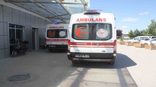 Beyşehirde motosiklet kazası: 1 yaralı