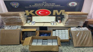 Bilecik'te 108 bin 380 doldurulmuş makaron ele geçirildi