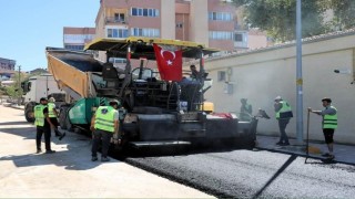 Bilecikte sıcak asfalt serimi başladı