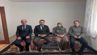 Bilecik'te yangından etkilenen aileye destek
