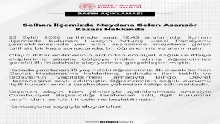 Bingöl Valiliği'nden asansör kazası açıklaması: "Adli ve idari inceleme başlatılmıştır"