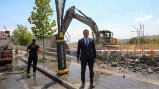 Bingölde 350 dönümlük askeri alanda tarihi dönüşüm başladı