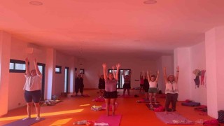 Bodrum Belediyesinin pilates dersleri devam ediyor
