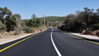 Bodrum Çamlık Mahallesi'nin yolları yenilendi