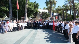 Bodrum'da Gaziler Günü törenle kutlandı