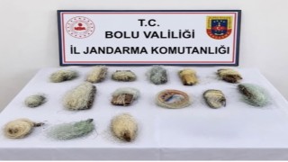 Boluda 22,5 metre kaçak ağ ele geçirildi