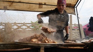 Bolu'da 41 kazan İskilip dolması pişirildi