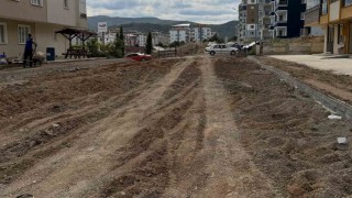 Boyabatta yol çalışması
