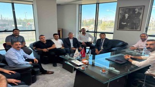 Boyrazdan İnşaat Mühendisleri Odasına ziyaret