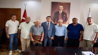 Bozdoğan Kaymakamı Sözen, Yılın Ahilerini kabul etti