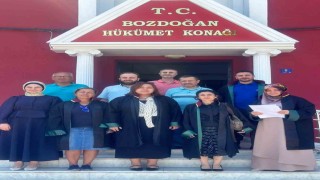 Bozdoğanda yeni adli yıl açılışı gerçekleştirildi