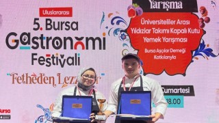 BŞEÜ öğrencileri gastronomi festivalinde Türkiye üçüncüsü oldu