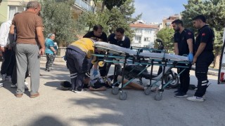 Burdurda motosiklet ile scooter çarpıştı: 1 yaralı