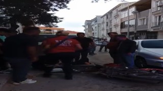 Bursada otomobil ile motosiklet çarpıştı: 1 yaralı