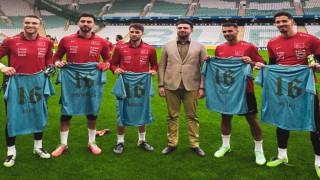 Bursaspor Başkanı Enes Çelik'ten A Milli Takım'a ziyaret