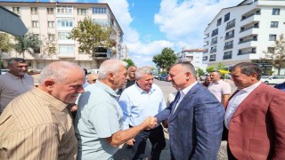 Büyükakın, Karamürselde vatandaşların taleplerini dinledi