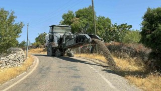 Büyükşehir Belediyesi, Arabanda kırsal mahalle yollarında yenileme çalışmaları başlattı