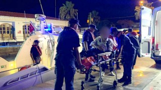Çanakkale'de beyin kanaması riski nedeniyle hasta Sahil Güvenlik botuyla tahliye edildi