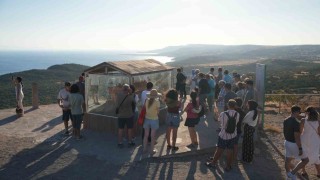 Çanakkalede festivalin üçüncü gününde Assos Ören Yeri keşfedildi