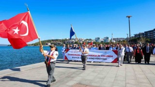 Çanakkale'de Gaziler Günü yürüyüşü düzenlendi