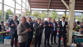 Çaycuma'da Ahilik Haftası kapsamında esnaf ziyareti