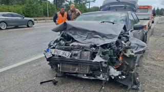 Çekmeköy'de kaza: Şile Yolu'nda trafik kısa süreliğine durdu