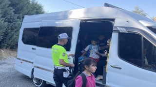 Çemişgezekte eğitim yılının ilk gününde öğrenci servislerine sıkı denetim