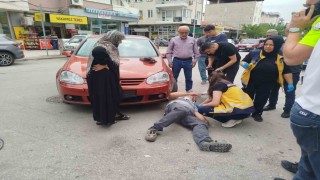 Çivrilde elektrikli bisiklete otomobil çarptı: 1