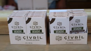 Çivrilin tarımsal ürünleri çikolataya dönüştü