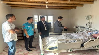 Cizrede başhekimler evde sağlık hizmetlerinden yaralanan hastaları yalnız bırakmadı