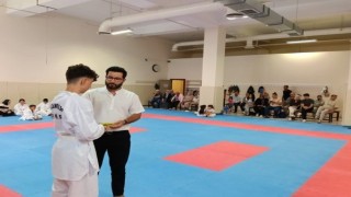 Çocuk Evleri Sitesinde kalan sporcu, kuşak sınavını başarıyla geçti