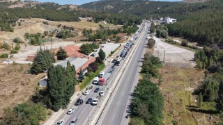 Çorumda 3 araçlı zincirleme kaza: 5 yaralı