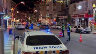 Çorumda trafik denetimi: 28 araç sürücüsüne ceza