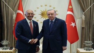 Cumhurbaşkanı Erdoğan, ABDnin Ankara Büyükelçisi Barrackı kabul etti