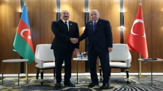 Cumhurbaşkanı Erdoğan, Aliyev ile görüştü