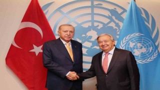 Cumhurbaşkanı Erdoğan, BM Genel Sekreteri Guterres ile görüştü