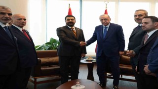 Cumhurbaşkanı Erdoğan, Irak Başbakanı Zeydi'yi kabul etti
