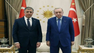 Cumhurbaşkanı Erdoğan, İzmir Büyükşehir Belediye Başkanı Tugay'ı kabul etti