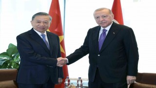 Cumhurbaşkanı Erdoğan, Vietnam Devlet Başkanı Lam ile görüştü