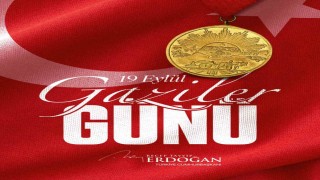 Cumhurbaşkanı Erdoğan'dan Gaziler Günü mesajı