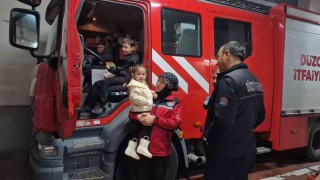 DAKE'den Düzce İtfaiyesine İtfaiye Haftası sürprizi