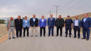 Danişment-Yolaltı bağlantı yolunda yapılan çalışmalar incelendi