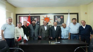 Darende Belediye Başkanı Bozkurt'tan AK Parti İlçe Başkanı Bozkurt'a ziyaret
