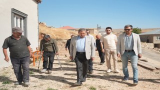 Darende'de Üçpınar Mahallesi'ne çevre düzenlemesi